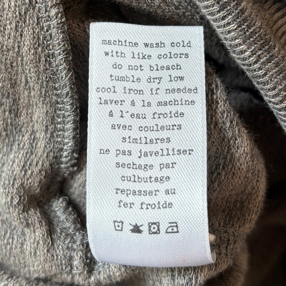 Rag & Bone Knit Pleated Loungewear Pants Woman’s Size Medium - Picture 6 of 10